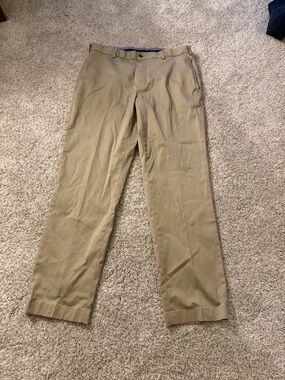 Brooks Brothers Tan Dress Pants - Classic Chino Style